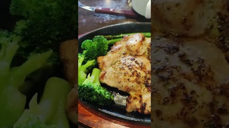 皮なし鶏もも肉のハーブ焼き（200g）ライスをブロッコリーに変更