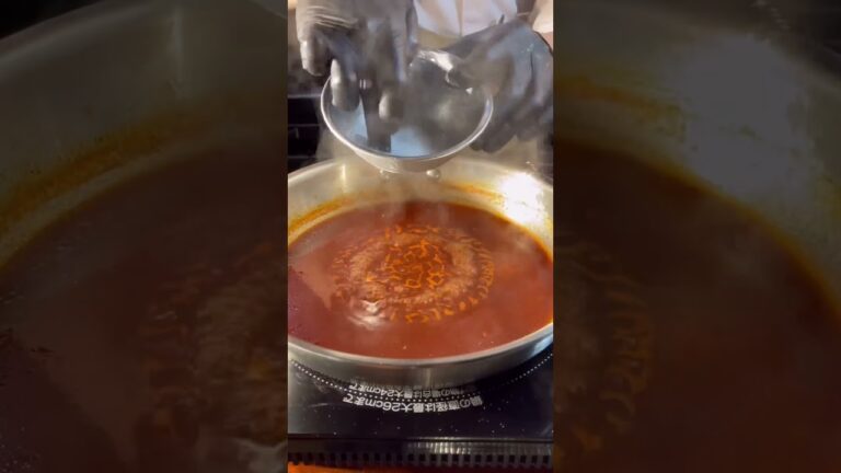 【台湾まぜそば】の盛り付けであんかけスパを作ってみた#shorts #asian