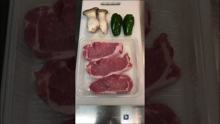 【簡単おつまみ】豚塩エリン・ピー　　 #shorts       Stir-fried pork     豚肉、エリンギ、ピーマンのシンプル塩味炒め　#お気楽暮らし