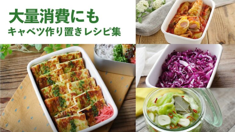 【キャベツ作り置きレシピ集】大量消費にもおすすめ！作り置きで便利♪｜macaroni（マカロニ）