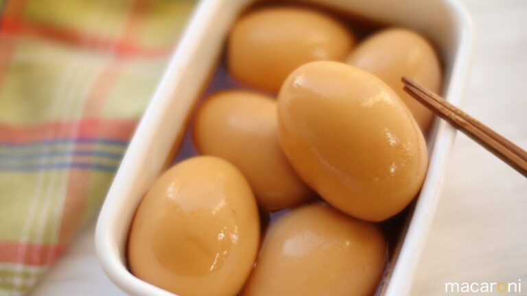 【作り置き】酢醤油であっという間！簡単すぎるさっぱり味玉のレシピ・作り方