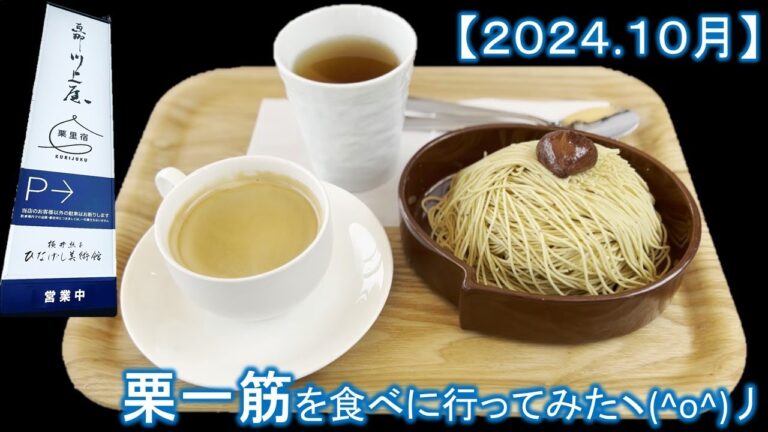 岐阜県 恵那市 中津川市 「栗一筋/栗きんとん」有名店の川上屋とすやに行ってみた！