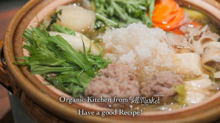 鶏つみれと生ダラのみぞれ鍋 - Hot pot with chicken ball with cod