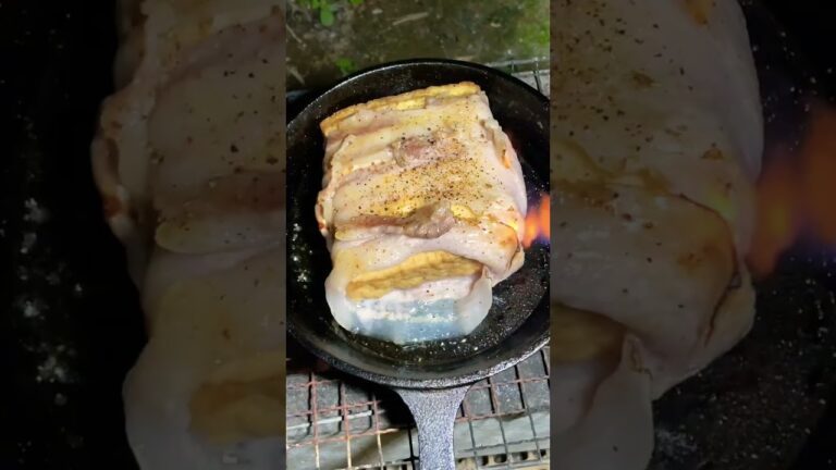 【キャンプ飯】多分すごく簡単な厚揚げのつまみ #Shorts