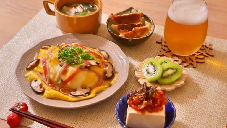 作り置きなし！30分で一汁三菜晩ごはん