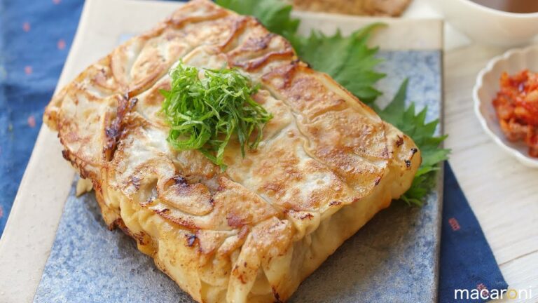 卵焼き器で包まず楽チン！ ピリ辛 味噌ダレの 青じそ 角餃子の レシピ 作り方