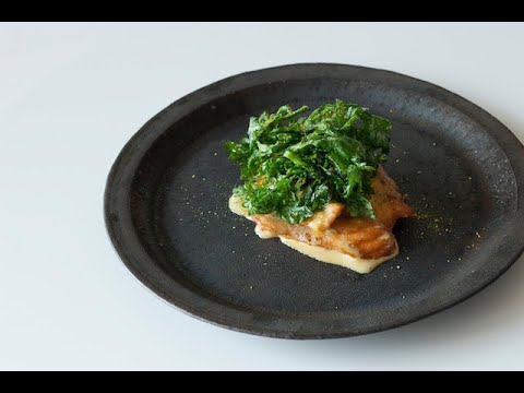 サーモンの山椒風味マヨネーズソース