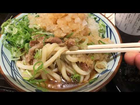 丸亀製麵　復刻！鬼おろし肉ぶっかけうどん！！