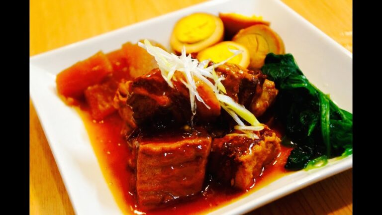 【第２８弾】トロッとろ！圧力鍋で豚の角煮！！