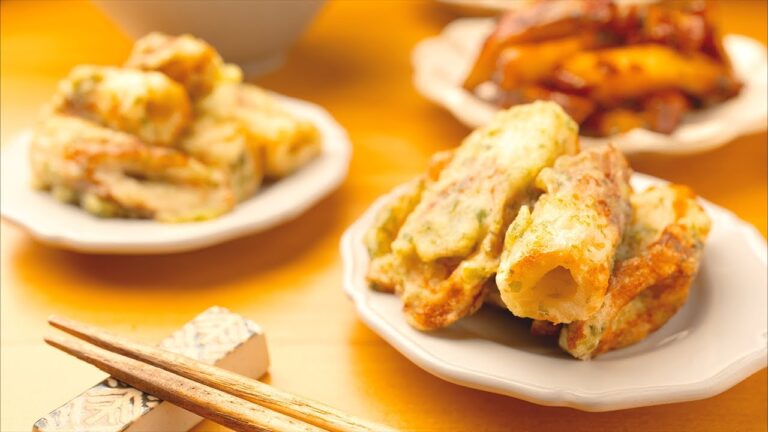 【簡単サクサク】小さいフライパンでおてがる『ちくわの磯辺揚げ』
