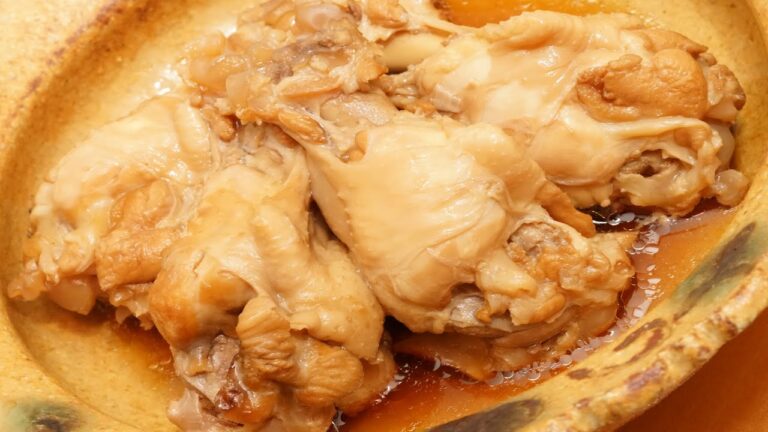 手羽元の「さっぱり煮」の作り方！骨から出汁が出て軟骨も柔らかく美味しく食べられる！