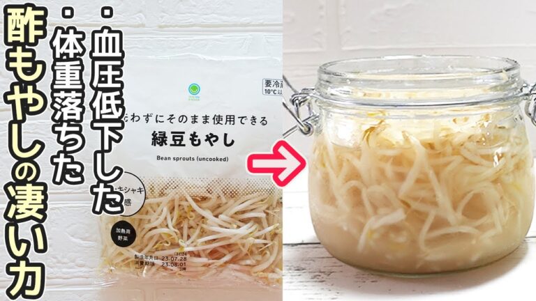 節約ダイエット「酢もやし」もやしで美味しく健康に！漬けるだけで簡単‼やみつきもやし