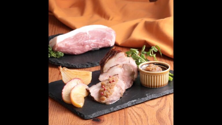 ＼嬉嬉豚肩肉で作る♪おもてなしローストポーク／