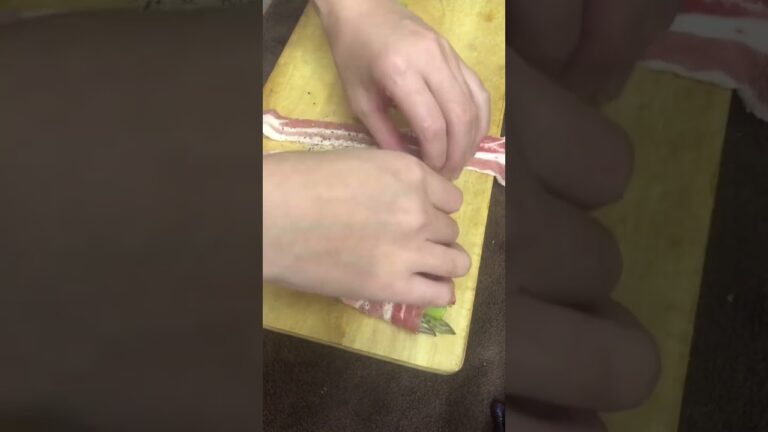 初心者でも簡単！アスパラの豚バラ肉巻き。