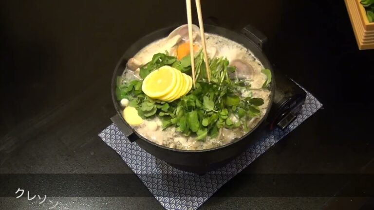 【名店鍋 作り方動画】 鮎の魚醤香るエスニック塩レモン鍋（2~3人前）