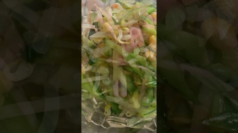 もやしのサラダ🥗bean sprout salad
