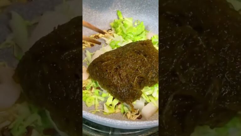 もずくのペペロンチーノ風#shorts