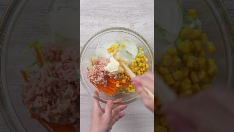 シーチキンのサラダ春巻き