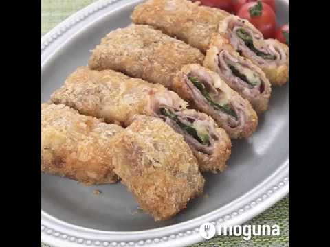 チーズの濃厚さと青じそのさっぱり感がマッチ 豚肉の青じそチーズ包みフライ ｜ moguna[モグナ]