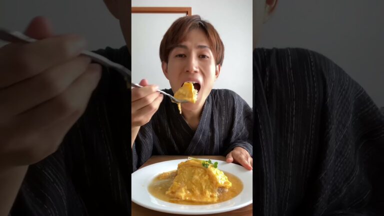 100日後に完璧なふわふわオムライスを作るお兄さん【64日目】