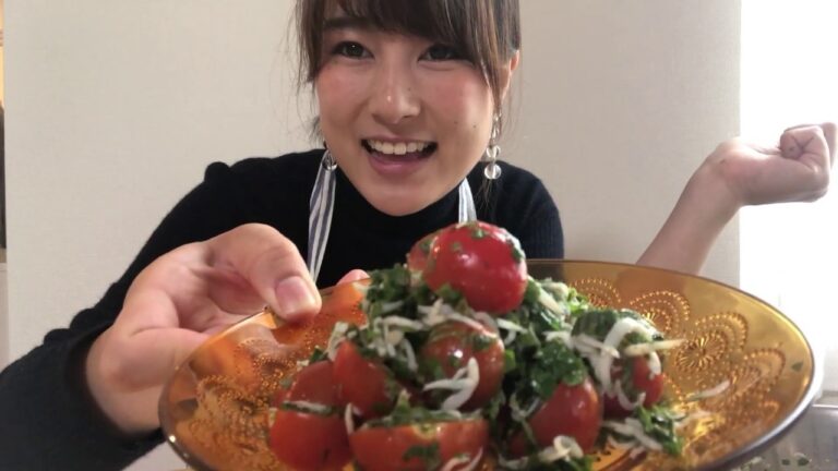 【混ぜるだけ！】トマトと大葉としらすのだし和え