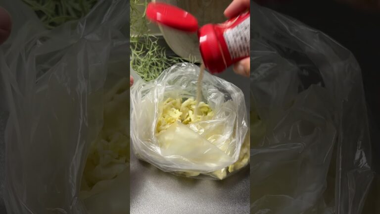 【無限シリーズ大好き】無限キャベツの作り方#shorts