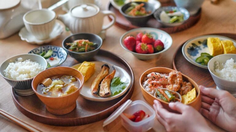 【朝昼晩】体のために作るヘルシー献立、お弁当【管理栄養士の健康ごはん】