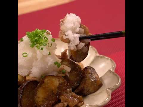 簡単♪  ジューシーなすと豚バラのおろしのせ ｜ moguna[モグナ]