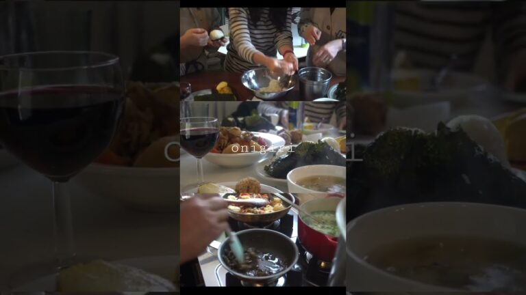 韓国人の方々と“おにぎり”を作りました🍙#shorts #short