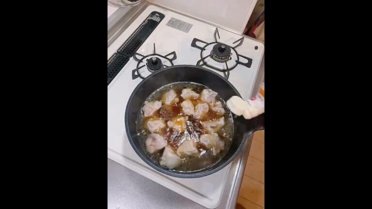 【和食】たけのことわかめの鶏煮
