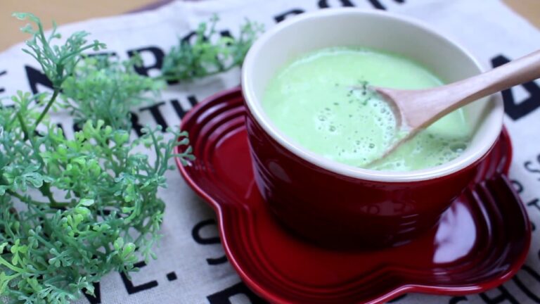 ほうれん草のポタージュスープ