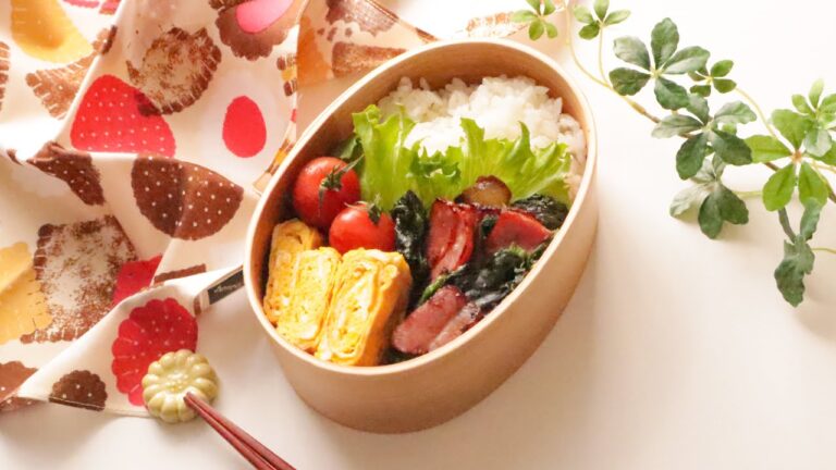 作り置きなし！10分でお弁当作り