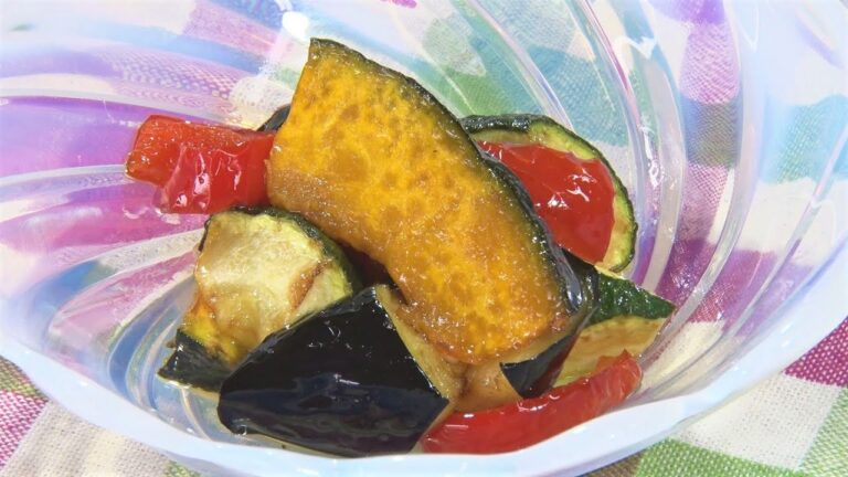 揚げ夏野菜のマリネ【キチキチキッチン】