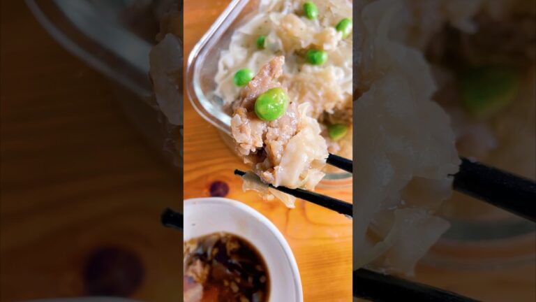 レンジで包まない焼売 #料理 #簡単レシピ #cooking #美味しい #レシピ #shorts
