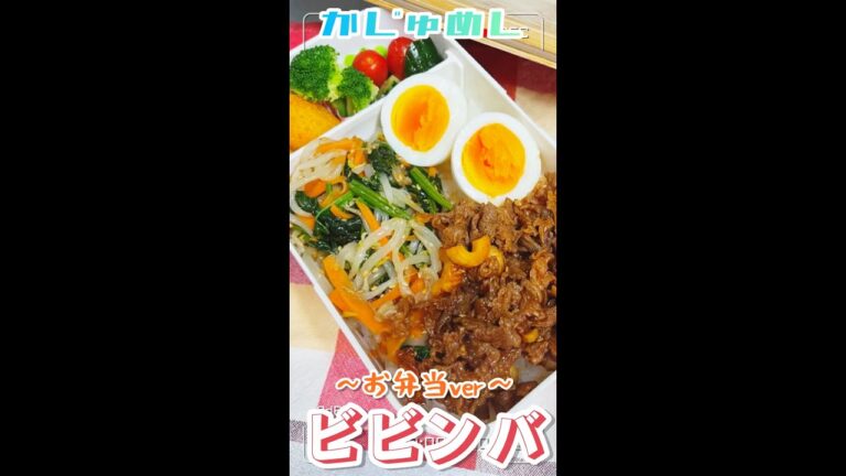 【定番だけど】ビビンバ～お弁当編～【飯テロ】