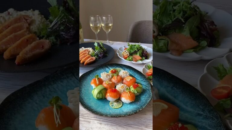 【サモパ】サーモン好きな友達をサーモンでおもてなししてみた🐟💓💓