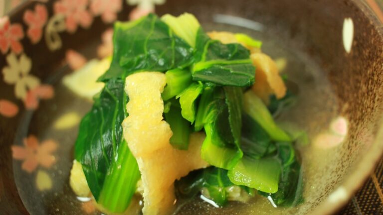 小松菜の煮びたし