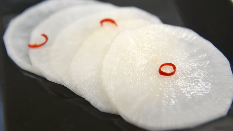 大根の千枚漬け