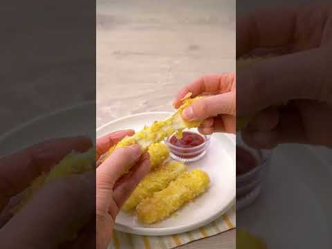 【チーズが伸び〜る！】スティックチーズフライの作り方 #Shorts