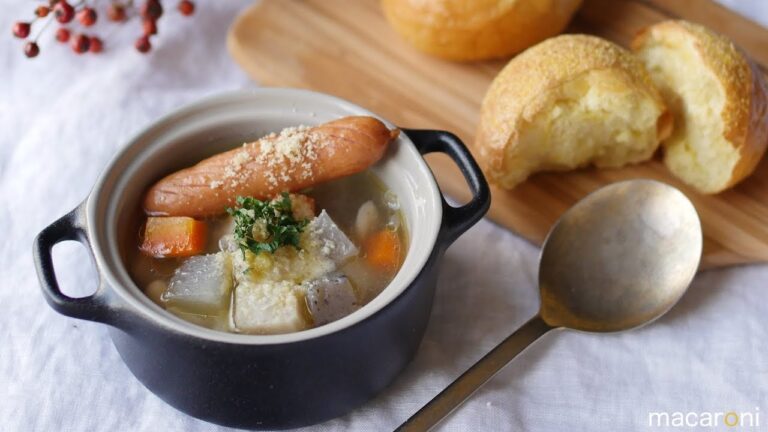 【365日のパンとスープ】11品目の元気スープ