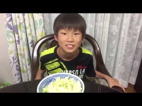 美味しい　やみつきキャベツ　牛角風の味　作り方　レシピ　料理　調理方法　子供でも作れます