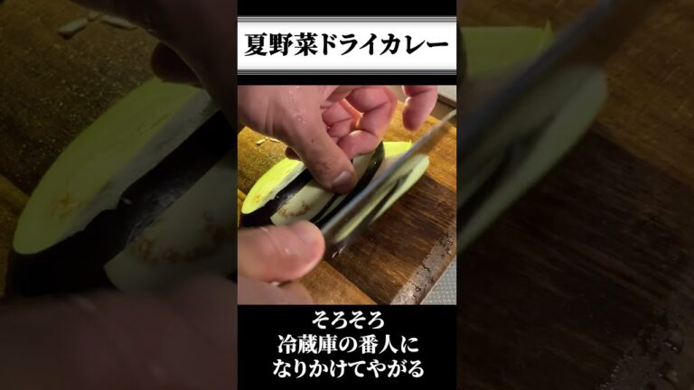 【夏野菜ドライカレー #shorts 】