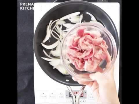 亜鉛チャージ！豚肉のポン酢炒め