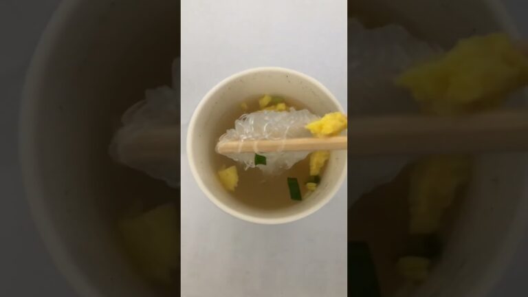 かきたまスープ春雨【春雨シリーズ】おいしさ選べるスープはるさめ　 #shorts