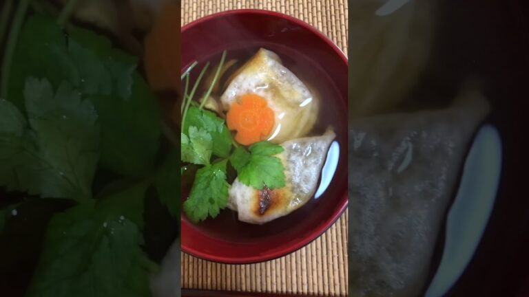 痛風おじさん2022年最初の食事　お雑煮