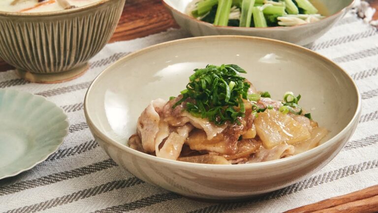 レンジで簡単♪ 豚バラ大根