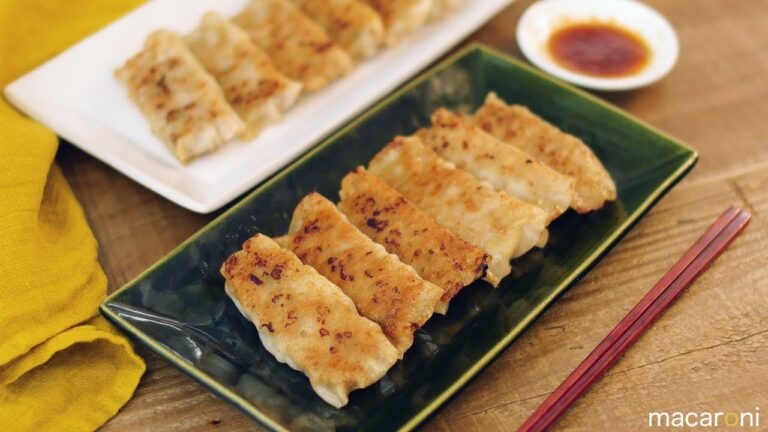 包まず簡単！たっぷり もやし のシャキシャキ 棒餃子 の レシピ 作り方