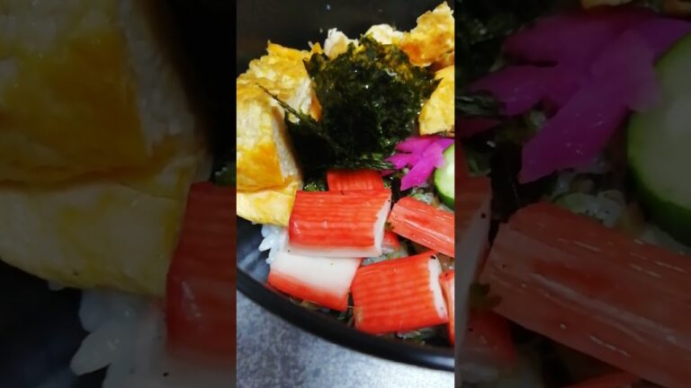 簡単ちらし寿司　もう少ししたら　美味しい