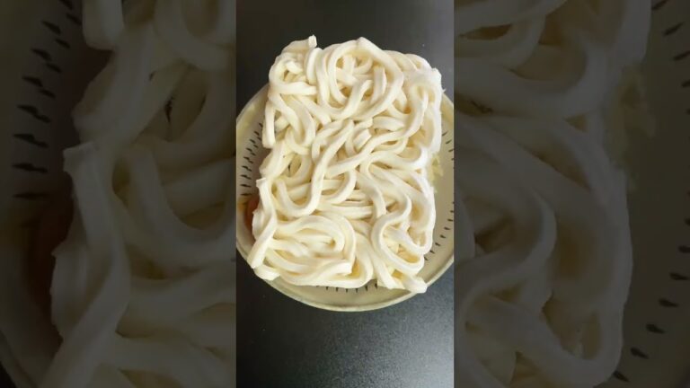 【レンチン1発！とろうまうどん】 #shorts