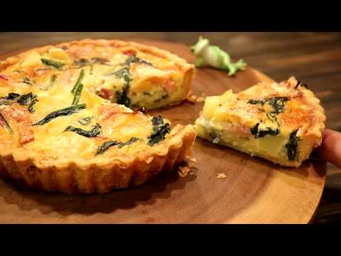 ほうれん草とベーコンのキッシュの作り方 ｜Coris cooking